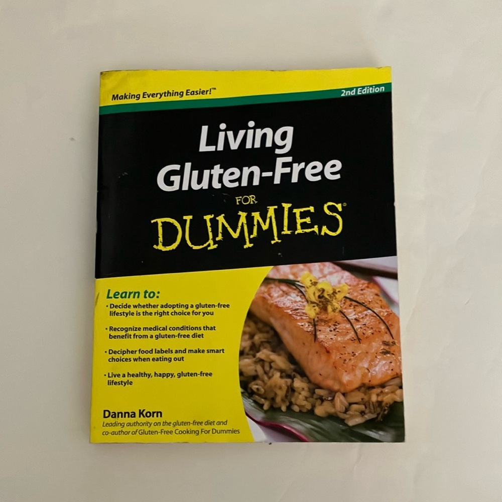 Gluten Free Eating Book Special Diet for Dummies 2nd Edition Celiac Disease